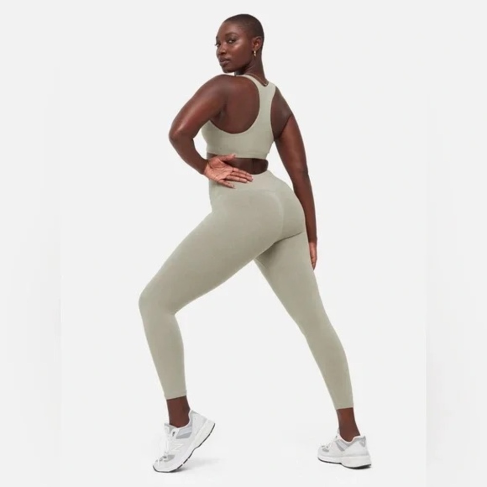 Mate The Label Midi Organic Stretch Leggings Sage